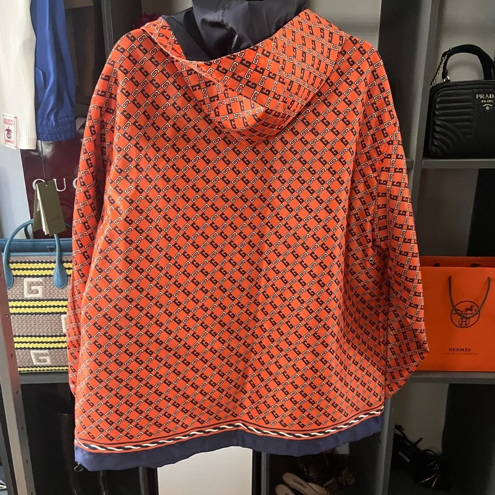 Gucci Orange Patterned Jacket